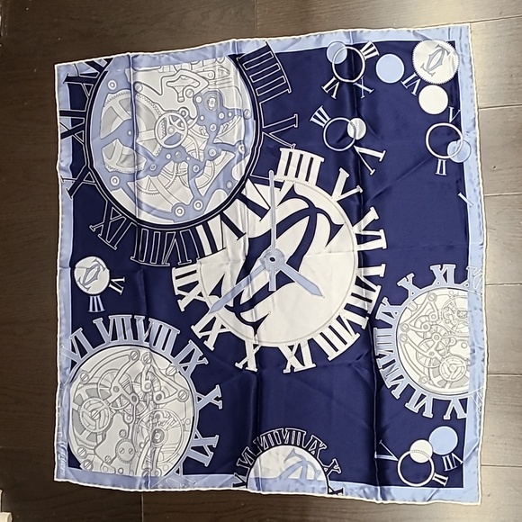 Cartier Accessories - *Host Pick* Exquisite Cartier silk scarf